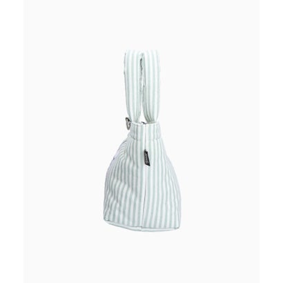 CV OG STRIPE PUFFING LUNCH TOTE （グリーン）｜詳細画像