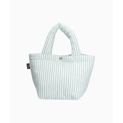 CV OG STRIPE PUFFING LUNCH TOTE （グリーン）｜詳細画像