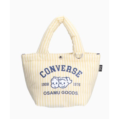CV OG STRIPE PUFFING LUNCH TOTE （イエロー）｜詳細画像