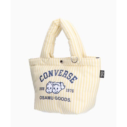CV OG STRIPE PUFFING LUNCH TOTE （イエロー）｜詳細画像
