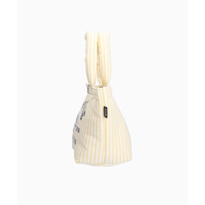 CV OG STRIPE PUFFING LUNCH TOTE （イエロー）｜詳細画像