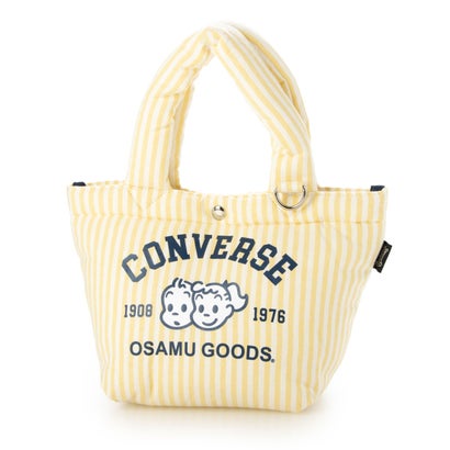 CV OG STRIPE PUFFING LUNCH TOTE （イエロー）｜詳細画像