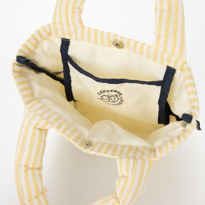 CV OG STRIPE PUFFING LUNCH TOTE （イエロー）｜詳細画像