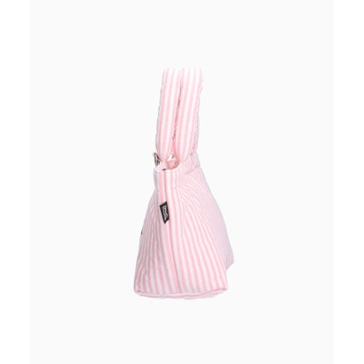 CV OG STRIPE PUFFING LUNCH TOTE （ピンク）｜詳細画像