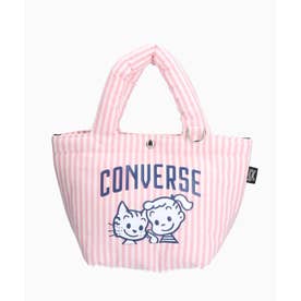 CV OG STRIPE PUFFING LUNCH TOTE （ピンク）