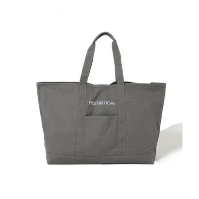 FTL EX CANVAS BIG TOTE BAG （グレー）｜詳細画像