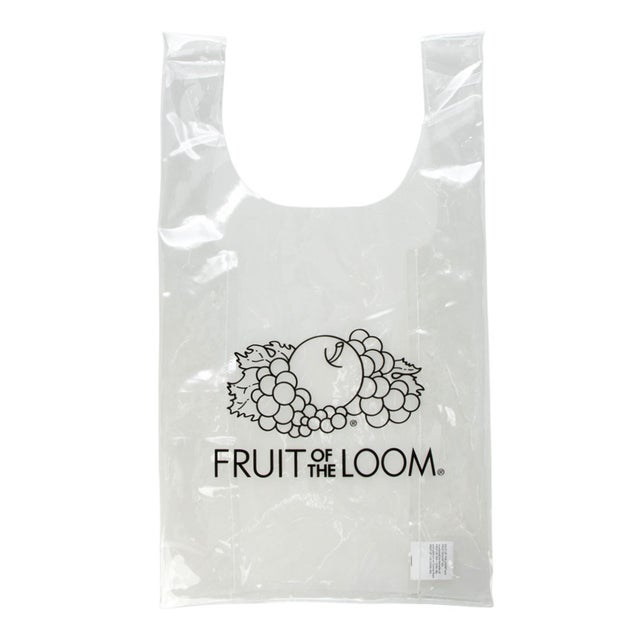 FTL EX CLEAR SHOPPING BAG （ホワイト）