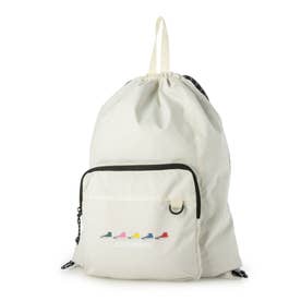 CV SNEAKERS PRINT NAPSACK （オフホワイト）