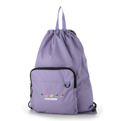 CV SNEAKERS PRINT NAPSACK （パープル）｜詳細画像