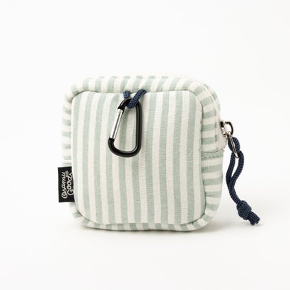 CV OG STRIPE PUFFING POUCH （グリーン）｜詳細画像