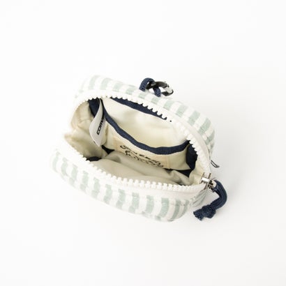 CV OG STRIPE PUFFING POUCH （グリーン）｜詳細画像