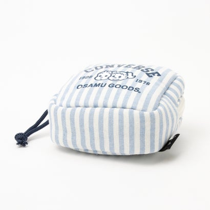 CV OG STRIPE PUFFING POUCH （サックスブルー）｜詳細画像