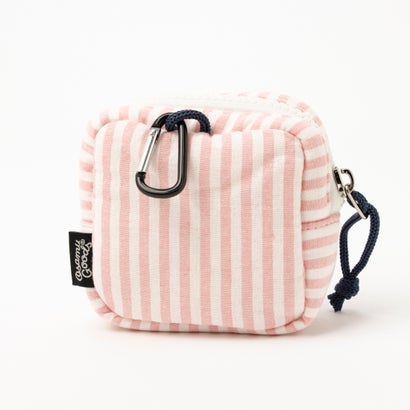 CV OG STRIPE PUFFING POUCH （ピンク）｜詳細画像