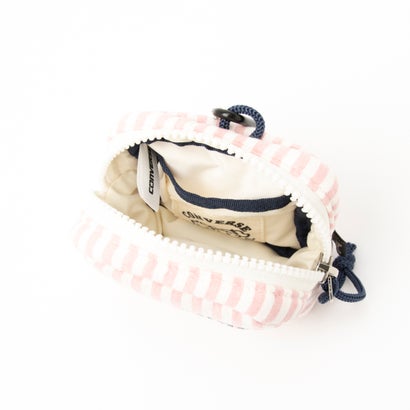 CV OG STRIPE PUFFING POUCH （ピンク）｜詳細画像