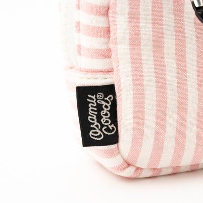 CV OG STRIPE PUFFING POUCH （ピンク）｜詳細画像