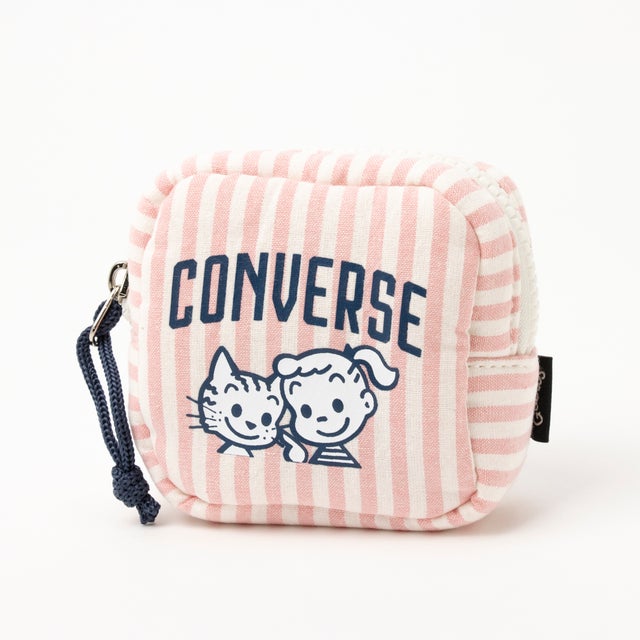 CV OG STRIPE PUFFING POUCH （ピンク）