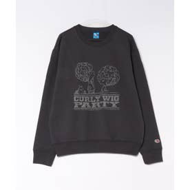 FTL x PEANUTS裏起毛裏毛長袖スウェット4 （チャコール）