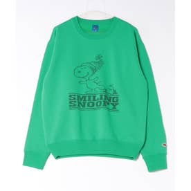 FTL x PEANUTS裏起毛裏毛長袖スウェット6 （グリーン）