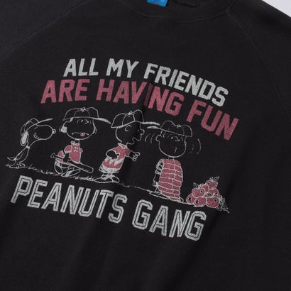 FTL x PEANUTS 甘編み裏毛スウェット1 （アイボリー）｜詳細画像