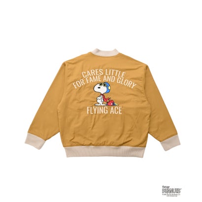 FTL x  PEANUTSツイルブルゾン （マスタード）｜詳細画像