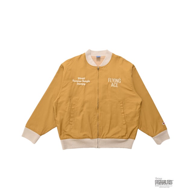 FTL x  PEANUTSツイルブルゾン （マスタード）