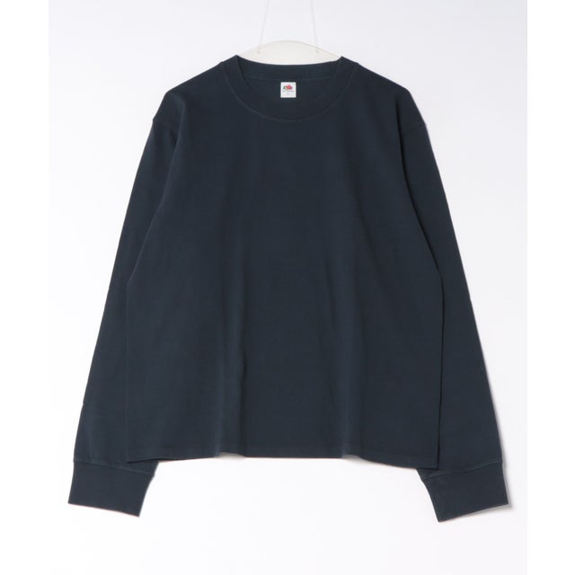 8.1ozヘリテージロングスリーブ Tシャツ （ネイビー）