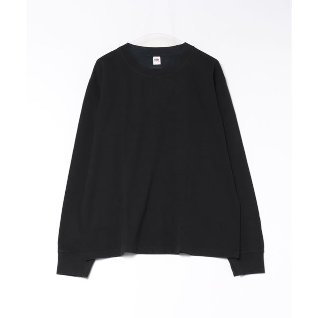 8.1ozヘリテージロングスリーブ Tシャツ （ブラック）