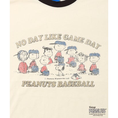 FTL x PEANUTS19/-スラブ天竺6 （アイボリー）｜詳細画像