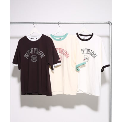 19/-スラブ天竺Tシャツ2 （チャコールグレー）｜詳細画像