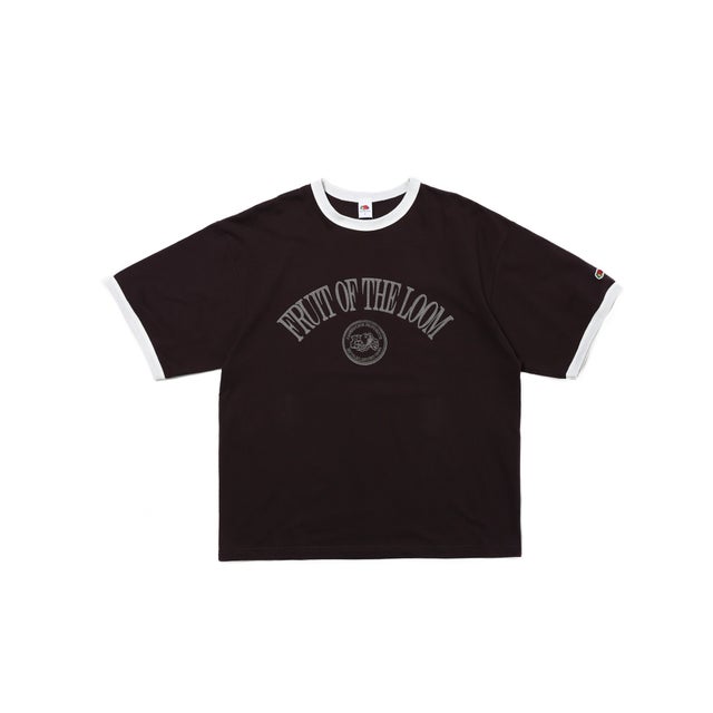 19/-スラブ天竺Tシャツ2 （チャコールグレー）