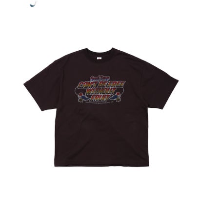 19/-スラブ天竺Tシャツ5 （チャコールグレー）｜詳細画像