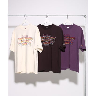 19/-スラブ天竺Tシャツ5 （チャコールグレー）｜詳細画像