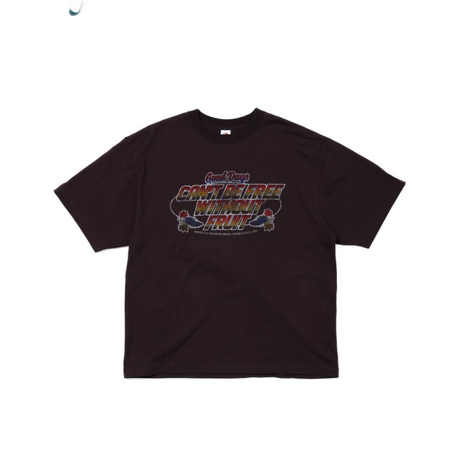 19/-スラブ天竺Tシャツ5 （チャコールグレー）