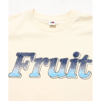19/-スラブ天竺Tシャツ3 （サックスブルー）｜詳細画像