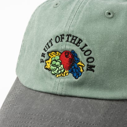フルーツオブザルーム FRUIT OF THE LOOM FTL EX OLDLOGO PIGMENT CAP （ミント）｜詳細画像