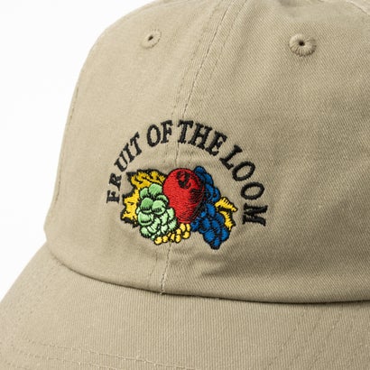 フルーツオブザルーム FRUIT OF THE LOOM FTL EX OLDLOGO PIGMENT CAP （ベージュ）｜詳細画像