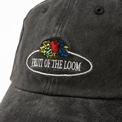 フルーツオブザルーム FRUIT OF THE LOOM FTL EX CIRCLE OLDLOGO PIGMENT CAP （ブラック）｜詳細画像
