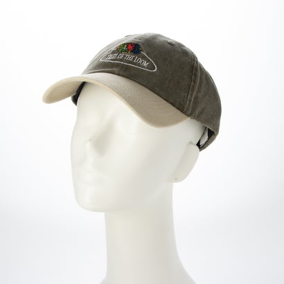 フルーツオブザルーム FRUIT OF THE LOOM FTL EX CIRCLE OLDLOGO PIGMENT CAP （ベージュ）｜詳細画像