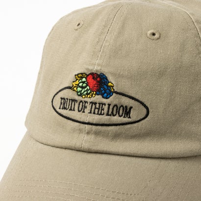 フルーツオブザルーム FRUIT OF THE LOOM FTL EX CIRCLE OLDLOGO PIGMENT CAP （ベージュ）｜詳細画像