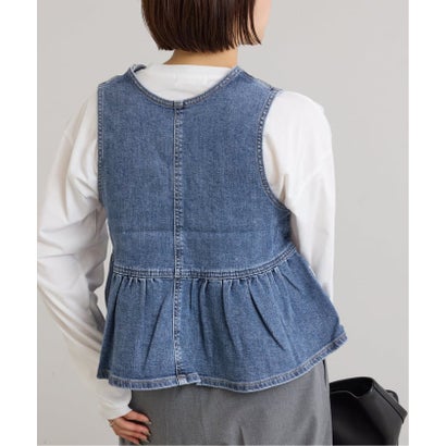 《追加》SOMETHING / サムシング PEPPLUM BUSTIER （ネイビー）｜詳細画像