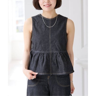 《追加》SOMETHING / サムシング PEPPLUM BUSTIER （ネイビー）｜詳細画像