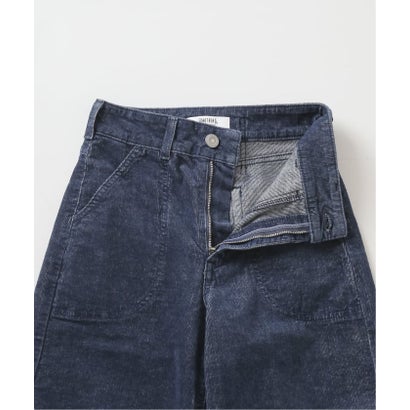 ユーバイスピックアンドスパン U by Spick&Span SOMETHING / サムシング indigo cords LACE UP WIDE （ナチュラル）｜詳細画像