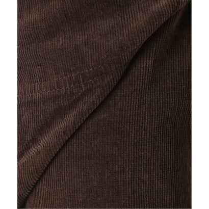ユーバイスピックアンドスパン U by Spick&Span SOMETHING / サムシング indigo cords LACE UP WIDE （ブラウン）｜詳細画像