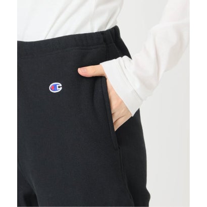 《予約》Champion/チャンピオン REVERSE WEAVE SWEATPANTS （ブラック）｜詳細画像
