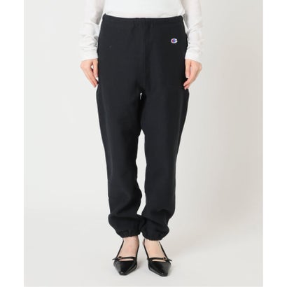 《予約》Champion/チャンピオン REVERSE WEAVE SWEATPANTS （ブラック）｜詳細画像