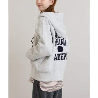 《予約》Champion/チャンピオン REVERSE WEAVE ZIP HOODED SWEATS （ブラック）｜詳細画像