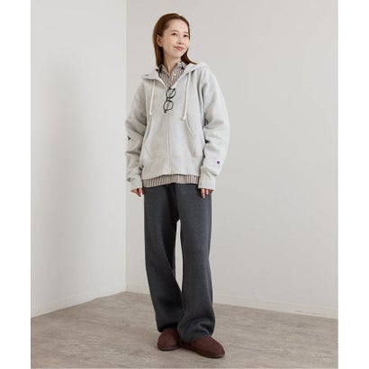 《予約》Champion/チャンピオン REVERSE WEAVE ZIP HOODED SWEATS （ブラック）｜詳細画像