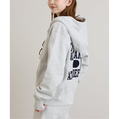 《予約》Champion/チャンピオン REVERSE WEAVE ZIP HOODED SWEATS （ブラック）｜詳細画像