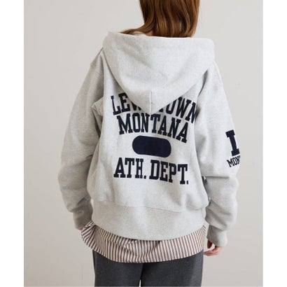 《予約》Champion/チャンピオン REVERSE WEAVE ZIP HOODED SWEATS （ブラック）｜詳細画像