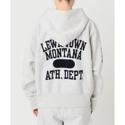 《予約》Champion/チャンピオン REVERSE WEAVE ZIP HOODED SWEATS （ブラック）｜詳細画像